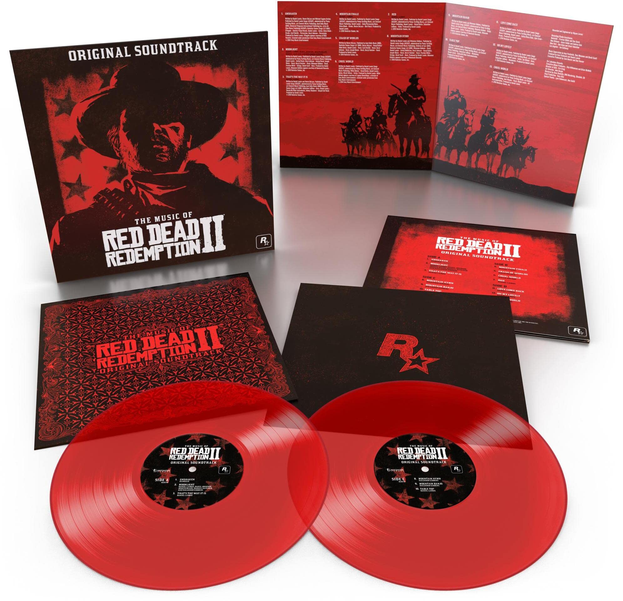 The Music Of Red Dead Redemption 2 (2x Lp - Trans Red Vinyl) [Original Soundtr