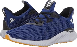 adidas Men's Alphabounce 1 m Running Shoe, Mystery Ink/Black/Tactile Yellow, 12 Medium US