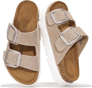 Project Cloud 100% Genuine Leather Platform Sandals Women Wedge Sandals