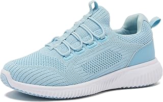 Avia Air Slip On Shoes for Women - Casual Comfortable Athletic Tennis Walking Sneakers for Women with Memory Foam - Sizes 6 to 12, Medium & Wide Width - Black, Grey with Pink, Aqua Blue & White