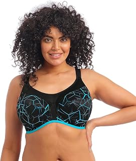 Elomi Morgan Women's Underwire Banded Bra with Stretch Lace Bra (Pack of 1)