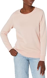 Amazon Essentials Ladies Fleece Pull Over Crew Neck Sweatshirt (Plus Size Available)