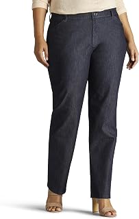 Lee Women's Loose Fit Straight Leg Jeans