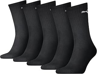 PUMA Unisex Adult Crew Sock (Pack of 5)