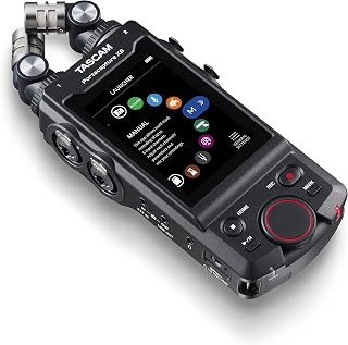 Tascam Portacapture X8 High Resolution Adaptive Multi-Track Recorder, Black (TAS PORTACAPTX8)