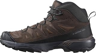 Salomon X Ultra 360 Leather Mid Gore-Tex Men's Waterproof Hiking Shoes Stability Grip Protection All Weather