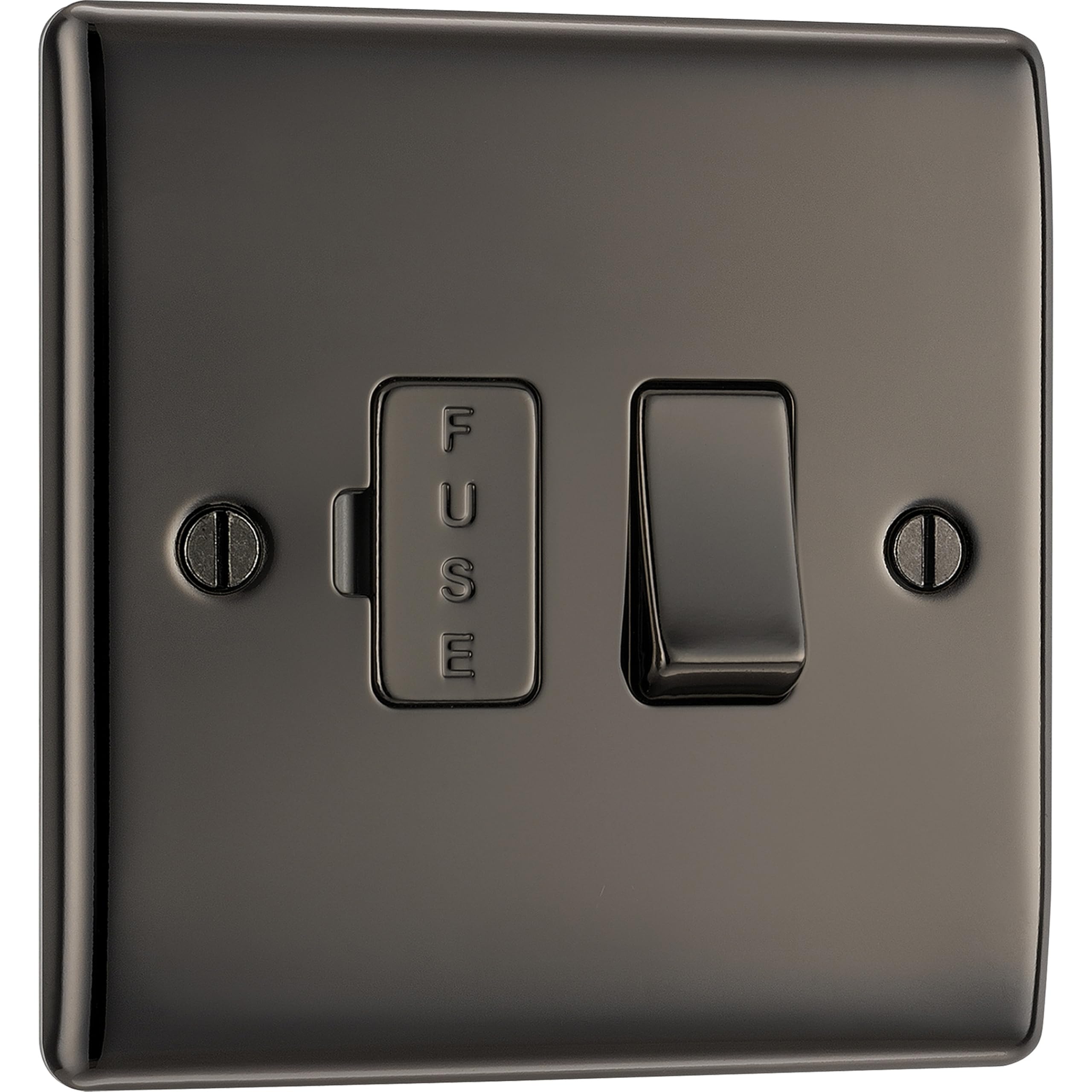 BG Electrical Switched Fused Connection Unit, Fused Spur Switch, Double Pole, Ra