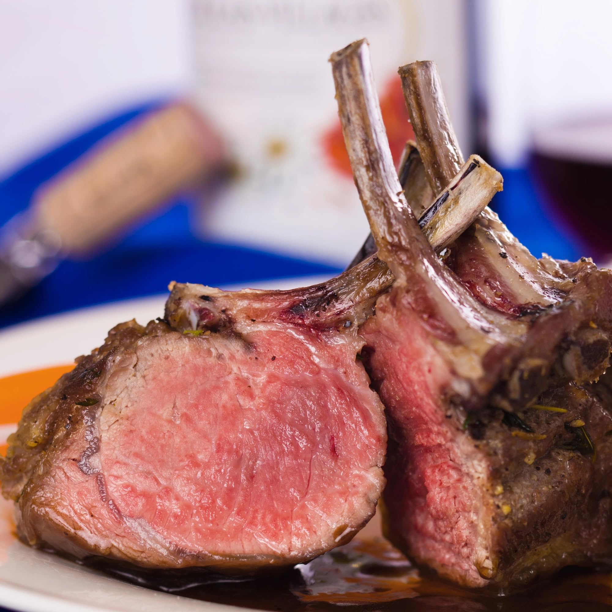Today Gourmet Foods of NC-New Zealand Pasture Raised Rack of Lamb (16-18oz-2 Rac