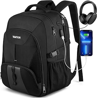 YAMTION Men's Laptop Backpack, Teenager School Backpack, School Backpack, University Office Work