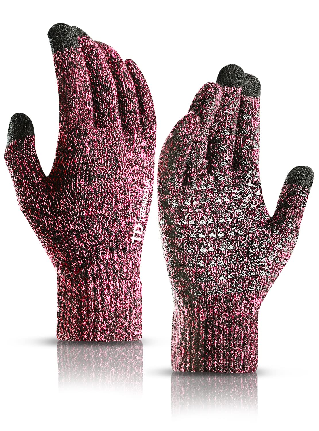TRENDOUX Winter Gloves for Men and Women – Touch Screen Gloves – Computer Smartp
