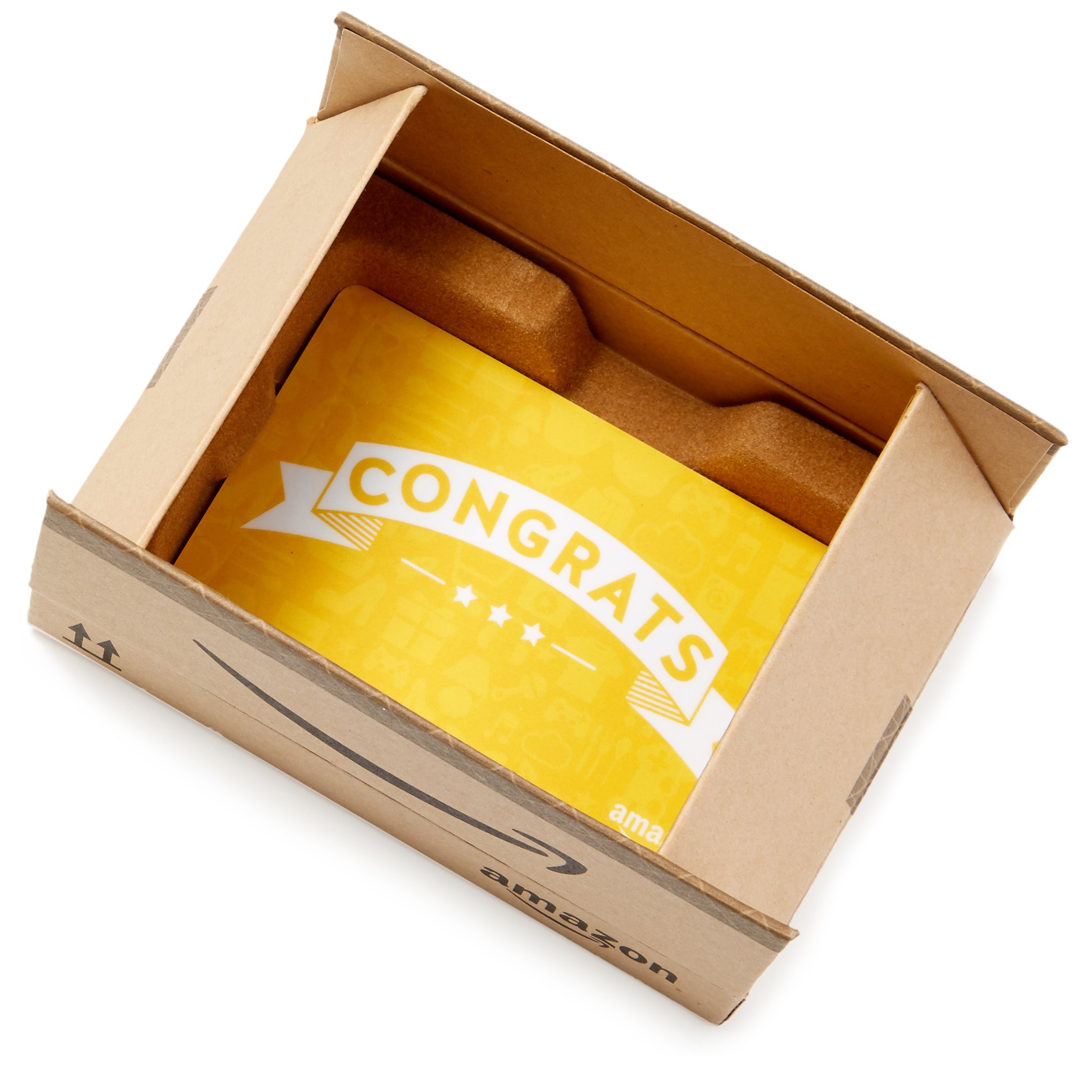Amazon.com Gift Card for Any Amount in a Grad Cap Box (Classic Black Card Design
