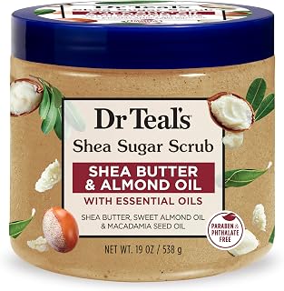 Dr Teal's Shea Butter & Almond Oil Body Sugar Scrub 538g