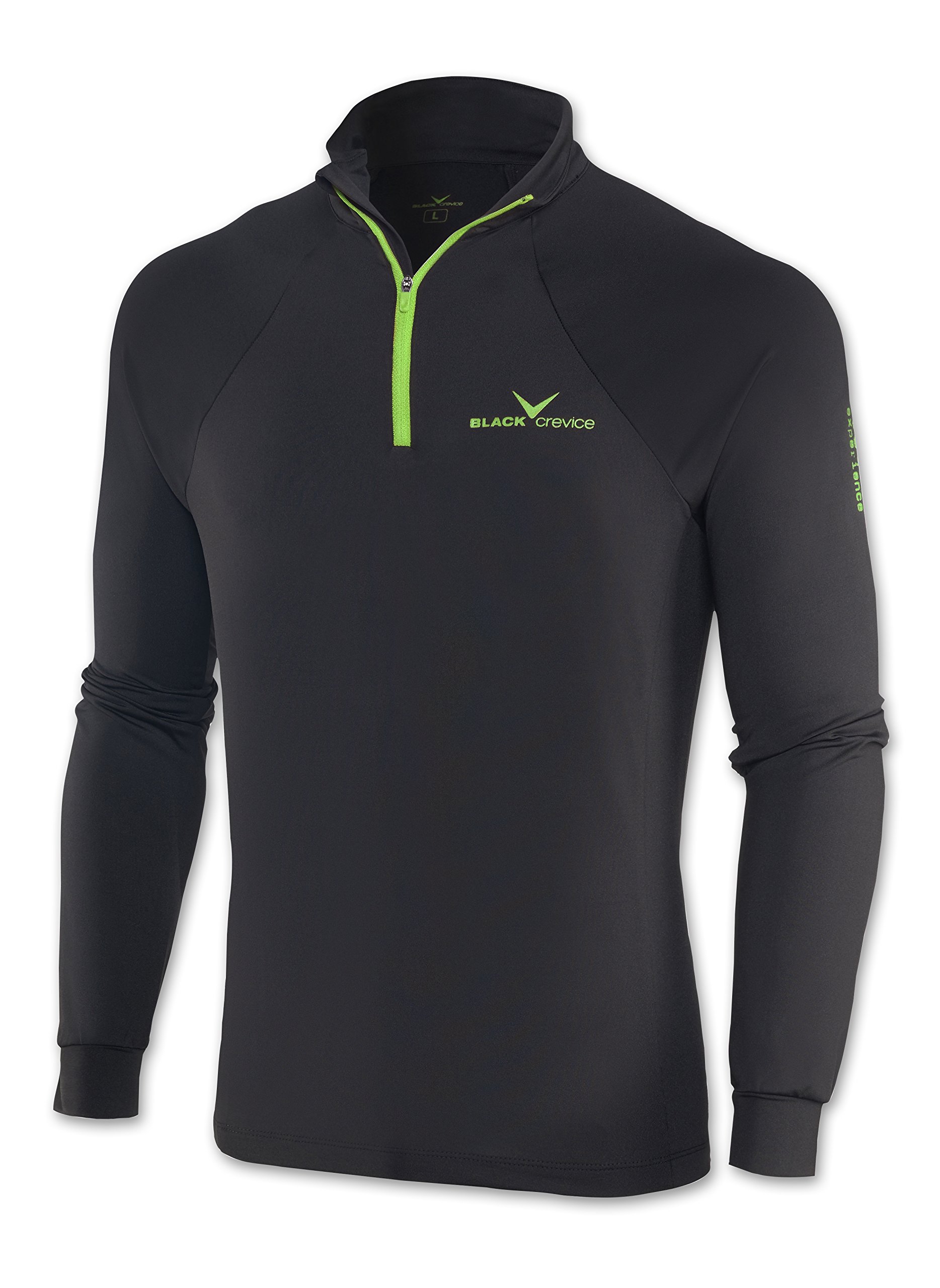 Black Crevice, BCR1120 Men's Functional Long Sleeve Top Turtleneck Winter Sports