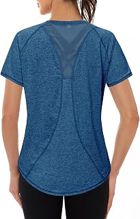 Gyabnw Women's Running T-Shirt Fitness Short Sleeve