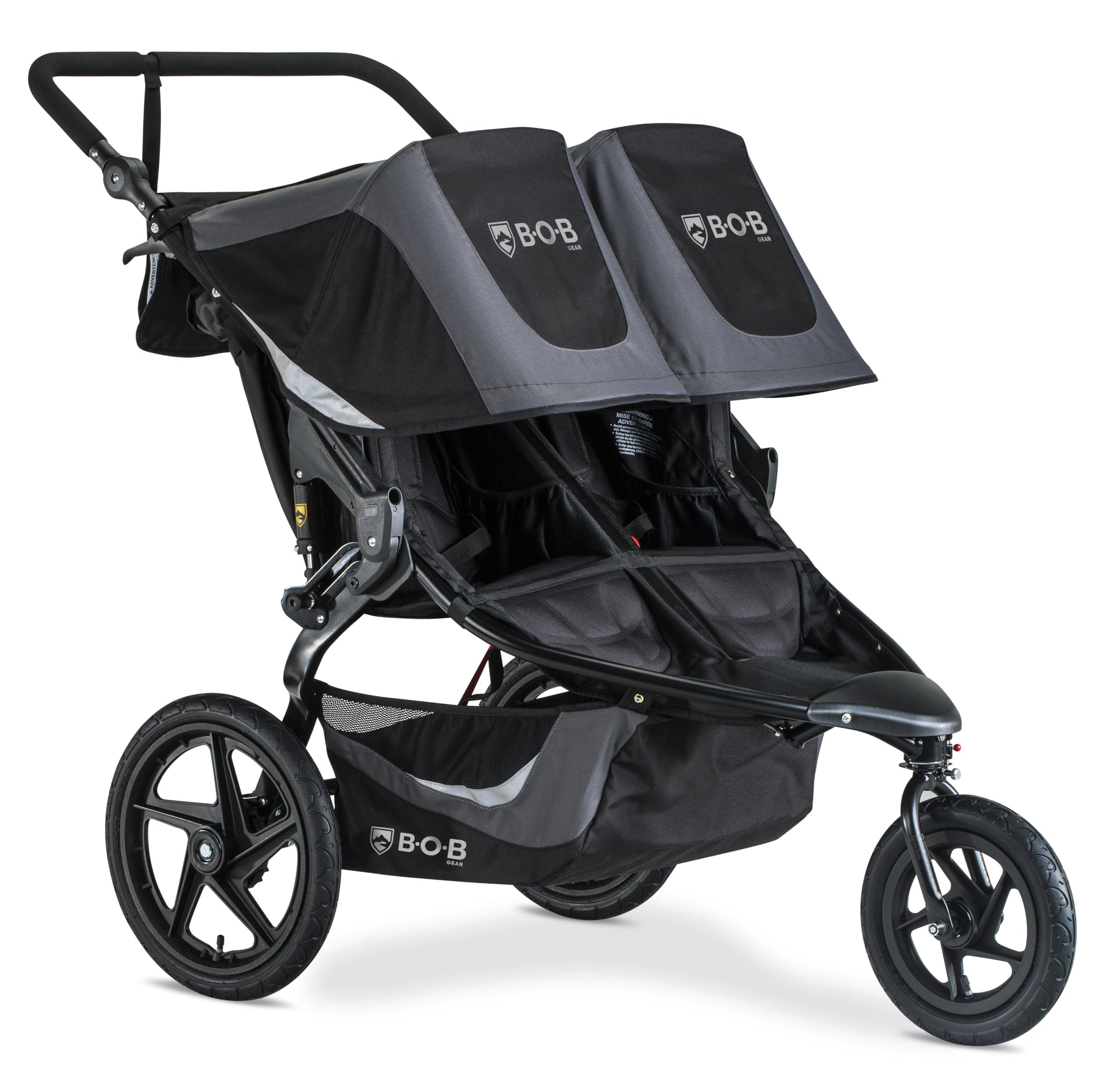 BOB Gear Revolution Flex 3.0 Duallie Jogging Stroller — Graphite Black | Versati