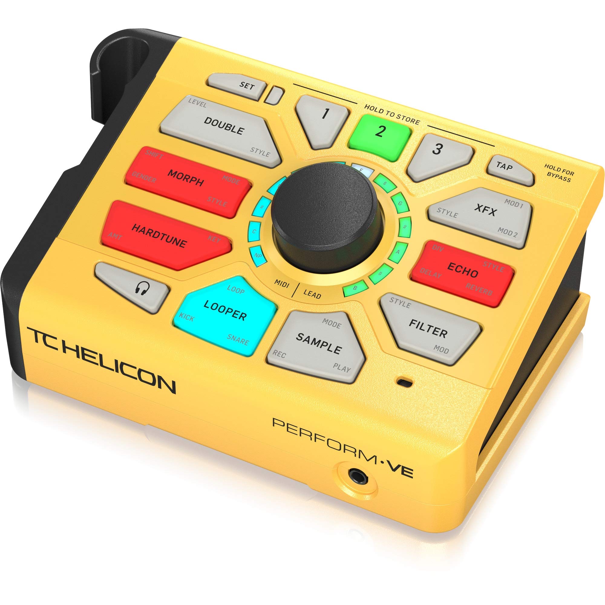 TC-Helicon Perform-VE Vocal Effects Processor with Midas Microphone Preamp, 1/4"