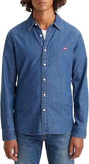 Levi's Shirt 86625-0017 LS Battery HM Shirt Slim Black Agate