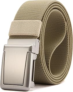 CHAOREN Tactical Belt Men - 1.5" Stretch Work Belt with Zinc Alloy Buckle