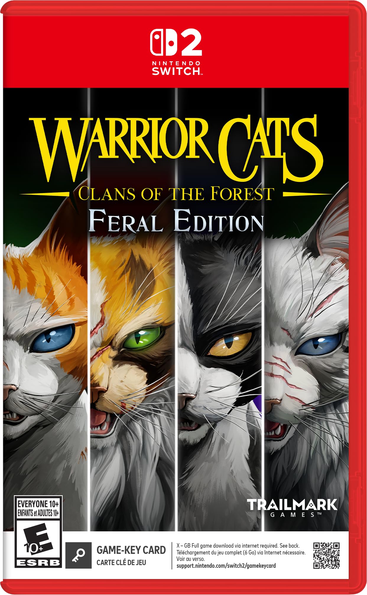 Warrior Cats Clan of the Forest Feral Edition - Nintendo Switch 2