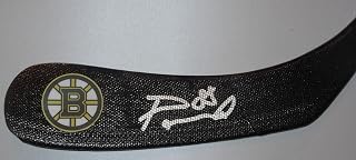 David Pasternak Autographed Logo Stick Blade W/PROOF, Picture of David Signing For Us, All Star