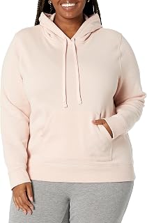 Amazon Essentials Women's Regular-Fit Fleece Pullover Hoodie (Available in Plus Size)