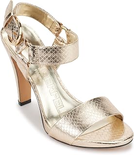 KARL LAGERFELD Cybil Evening Ankle Strap Dress Heel Sandals with Heels, Women