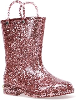Western Chief Unisex Baby Glitter Rain Boots