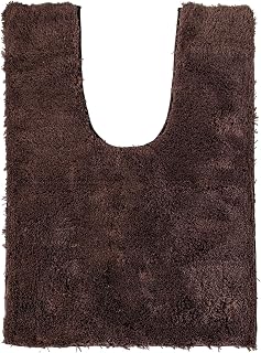 OKA Kando Ryoko (Well Dried) D Nature Long Size Toilet Mat, Approx. 35.4 x 25.6 Inches (90 x 65 cm), Brown