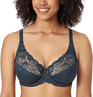 DELIMIRA Lace Minimizer Bra for Women