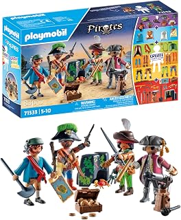 Playmobil 71533 My Figures: Pirates, figures collection, fun imaginative role-play, playsets suitable for children ages 4+