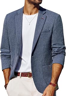 PJ PAUL JONES Mens Blazer Casual Sport Coats Lightweight Suit Jacket