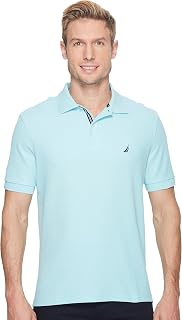 Nautica Men's Polo Shirt S/S Solid Deck Shirt Classic Fit