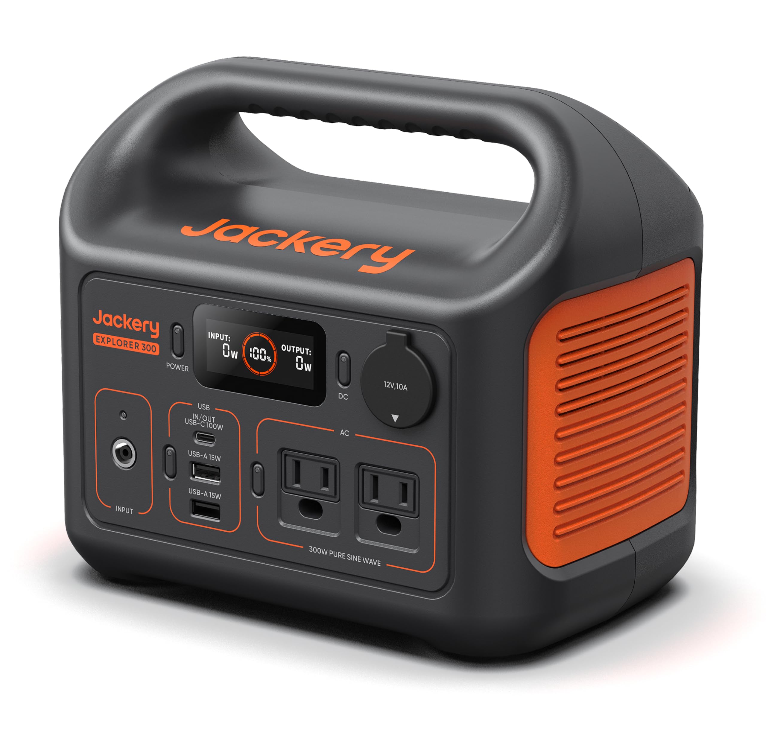 Jackery Explorer 300 Portable Power Station,292Wh | Backup LiFePO4 Battery, Sola