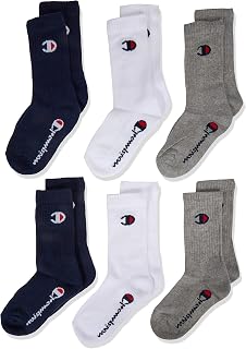 Champion Unisex Core 6pp Crew Socks (Pack of 6)