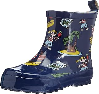 Playshoes Stivali di gomma unisex per bambini, a mezza gamba, animali selvatici