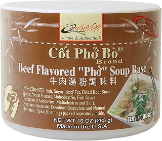 Quoc Viet Foods Beef Flavored "Pho" Soup Base, 10 oz jar (1 unit) by Quoc Viet Foods
