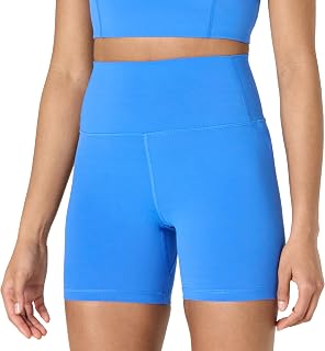 Amazon Essentials Women's Active FormFlex Buttery Soft High Waist 7" Yoga Biker Shorts
