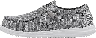 Hey Dude Men's Wally Stretch CanvasMoc Toe Shoes