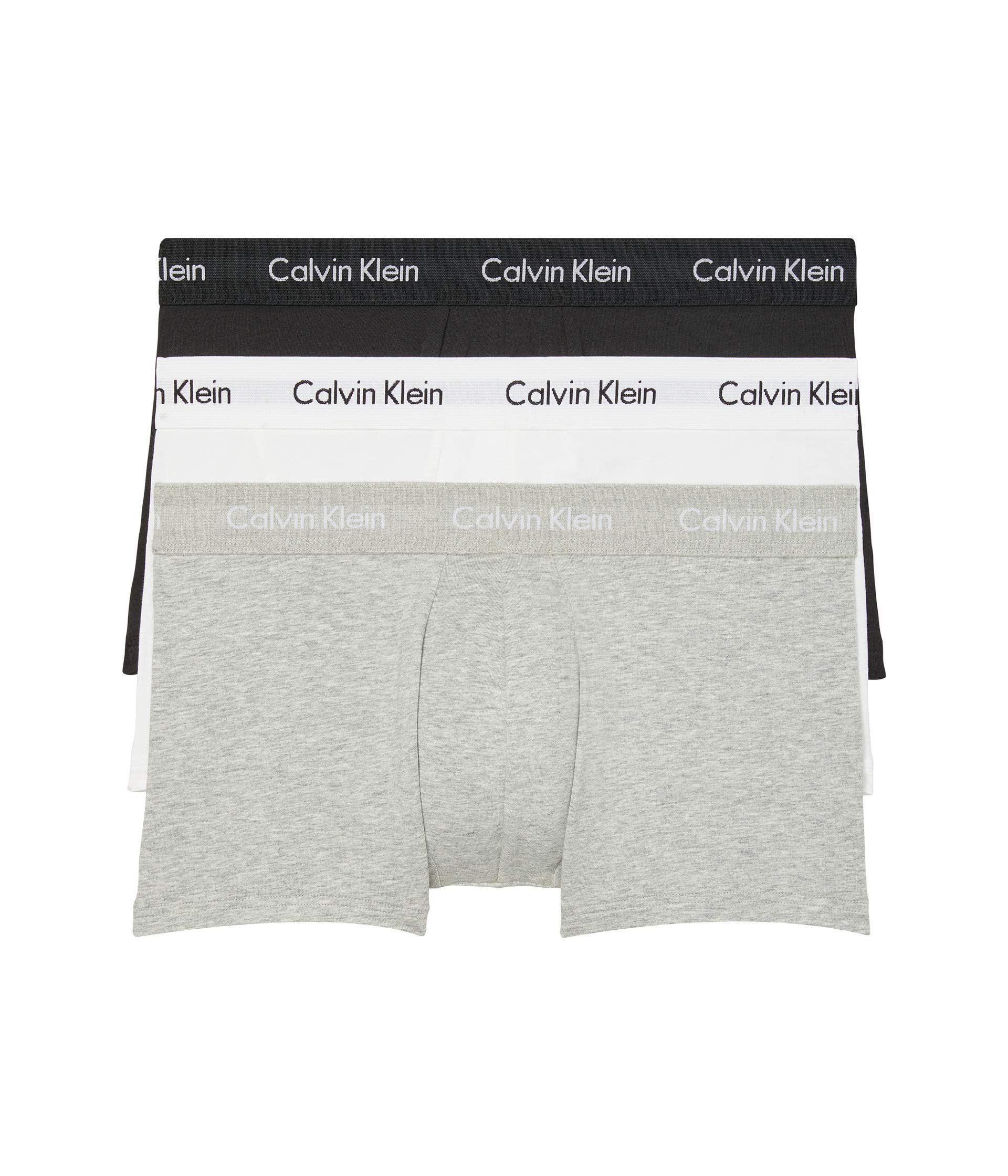Calvin Klein underwear Men's Cotton Stretch 3-Pack Low Rise Trunks