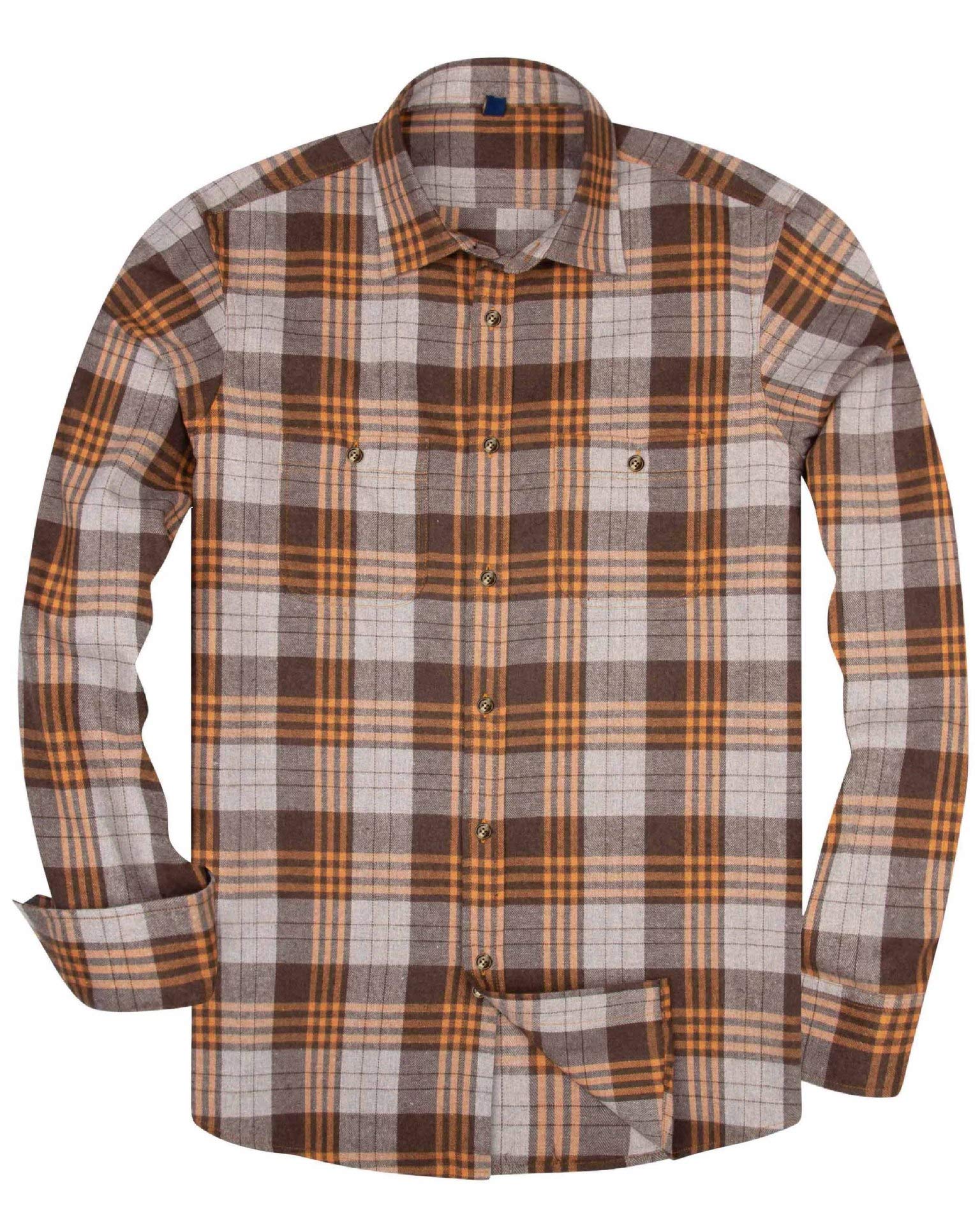 Alimens & Gentle AG-XXCS-JM02 Men's Button-Down Shirt (Pack of 1)