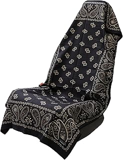 Sprints Athletic Running Towel, Full-Sized, Car Seat Cover - Performance Microfiber (Paisley Probs)