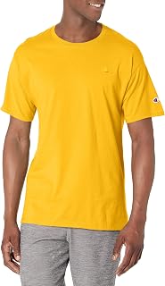Champion Men's Classic Short Sleeve T-Shirt, Standard Fit, Midweight 100% Cotton, Available in Regular and Big & Tall