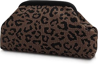 Woven Clutch Purses for Woman,Summer Beach Purse for Vacation, Woven Striped Dumpling Bag,Crochet Evening Handbag