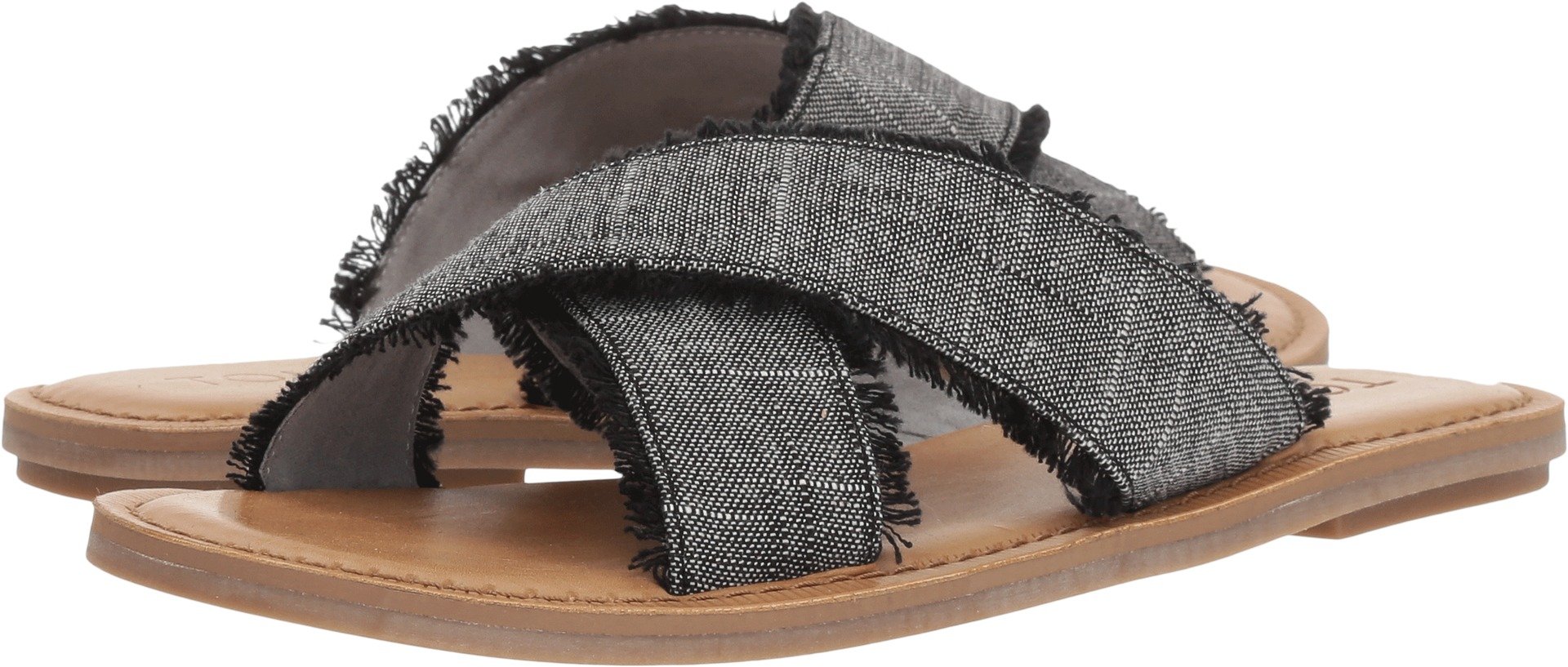 TOMS Women's Viv Black Hiking Sandals