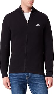 GANT Chaqueta de Algodón Pique con Cremallera Suter Pulver para Hombre
