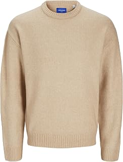 JACK & JONES Male Knitted Jumper Plain Knitted Jumper