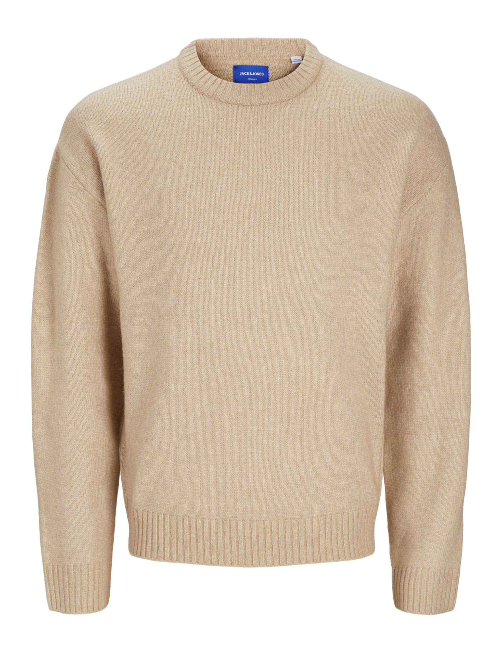 JACK & JONES Male Knitted Jumper Plain Knitted Jumper