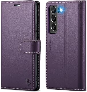 FLIPALM Wallet Case for Samsung Galaxy S22 Plus, Purple