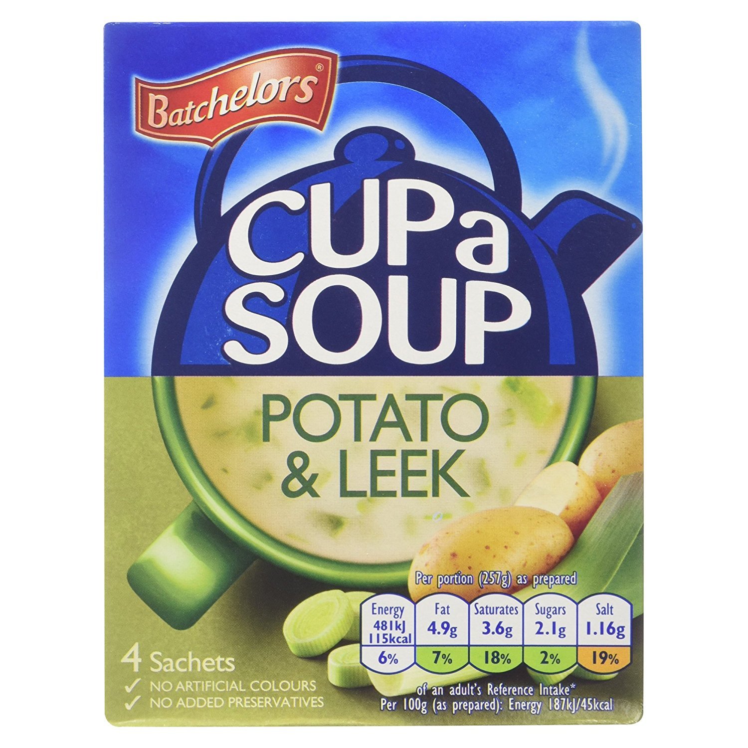 Batchelors Cup a Soup Creamy Potato & Leek 112g by N/A