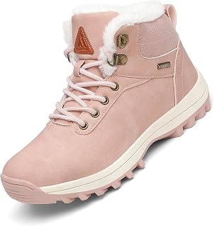 Mishansha Men's Women's Snow Boots Winter Hiking Shoes Trekking Waterproof Outdoor Boots Size 36-48 EU